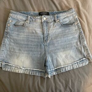 Liverpool Blue Denim Shorts